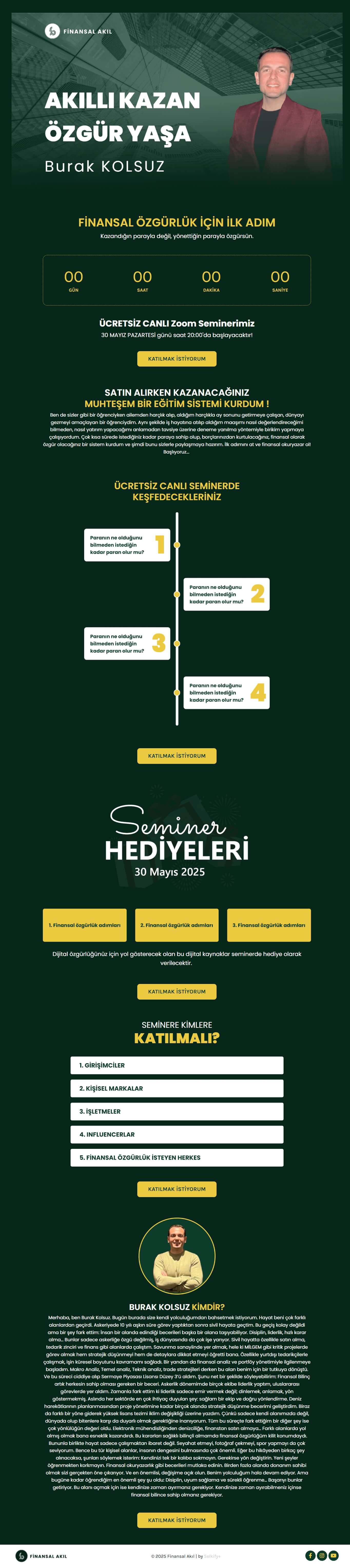 Finansal Akıl'ın kurumsal web sitesi, finansal okuryazarlık ve kişisel para yönetimi alanlarında bilgi sunar.