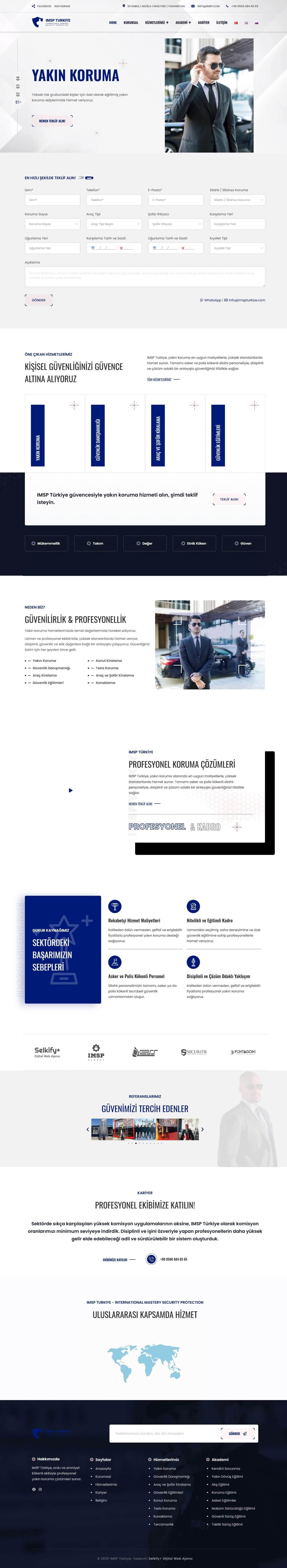 IMSP Türkiye'nin yeni kurumsal web sitesi, mühendislik çözümleri ve danışmanlık hizmetleriyle dijitalde güçlü bir vitrin oluşturur.